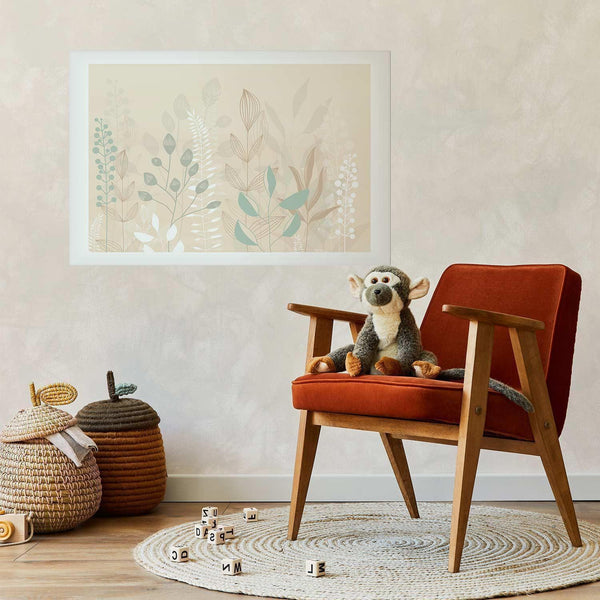 Poster - Pastel-Beige Meadow