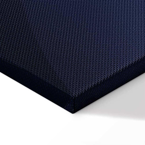 Quadro - In the Shadow of Classic Blue (1-part) - Golden Circle in Abstraction
