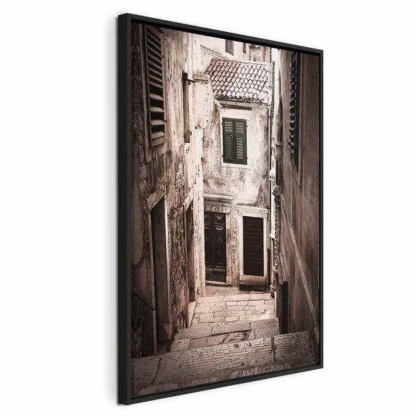 Quadro - Retro Alley (1 Part) Vertical