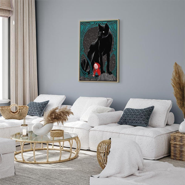 Quadro - Red Riding Hood (1 Part) Vertical