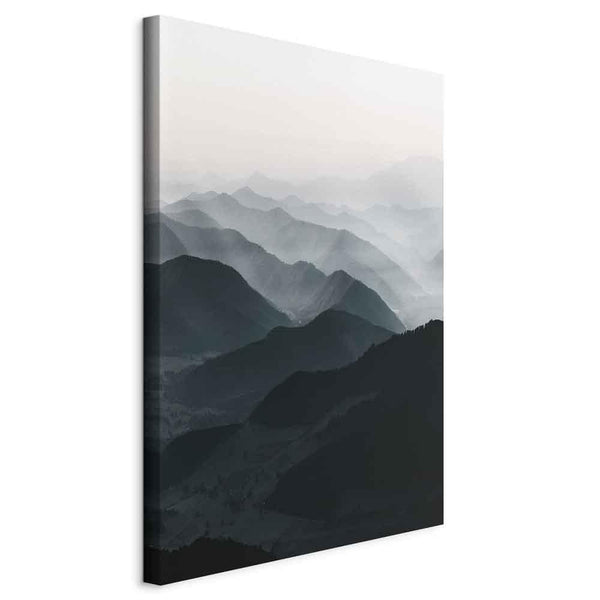 Quadro - Parallel Ridges (1 Part) Vertical