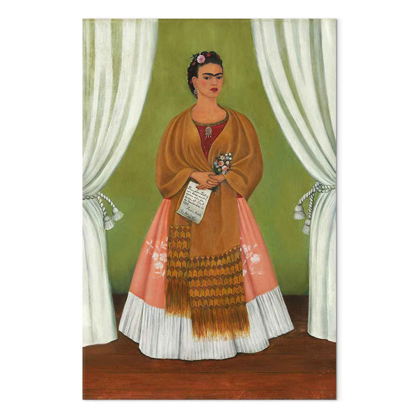 Quadro - Frida Kahlo – Self-Portrait Dedicated to Leon Trotsky