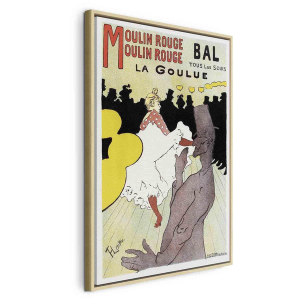 Quadro - Henri de Toulouse-Lautrec – Moulin Rouge – La Goulue