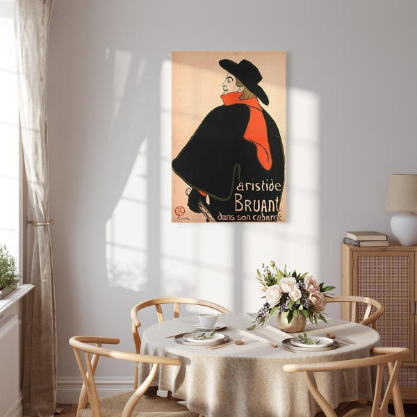 Quadro - Aristide Bruant: Dans son cabaret (1 Part) Vertical