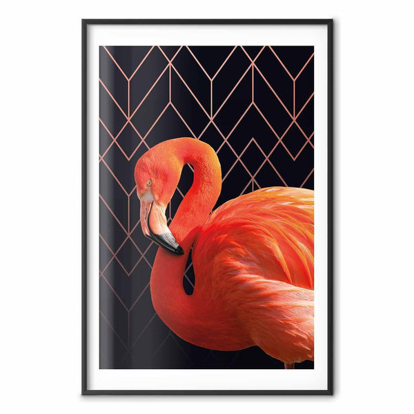 Poster - Flamingo Solo