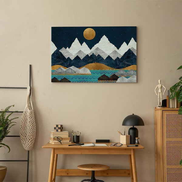 Quadro - Night in the Mountains (1 Part) Wide