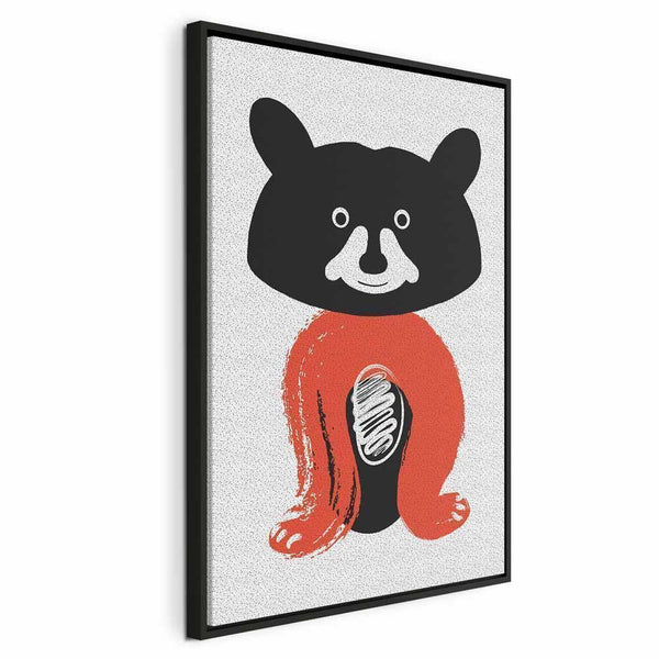 Quadro - Nice Mr Raccoon (1 Part) Vertical