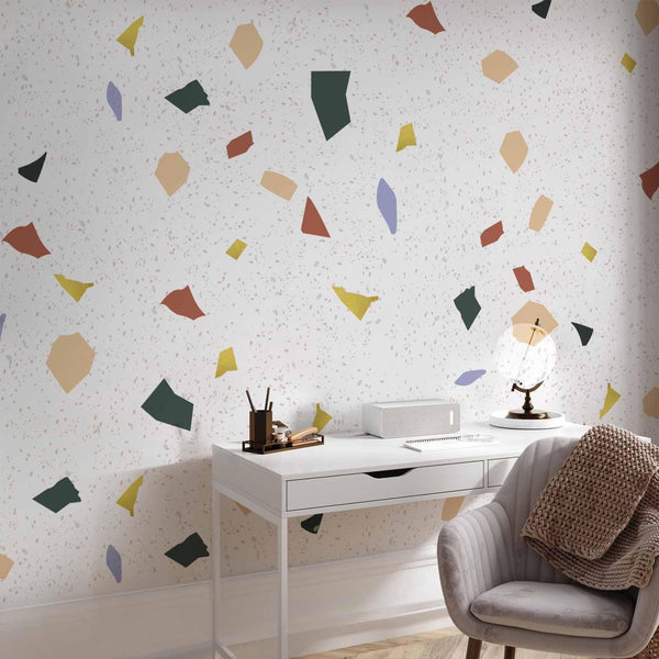 Carta da parati - Subtle Terrazzo Pattern