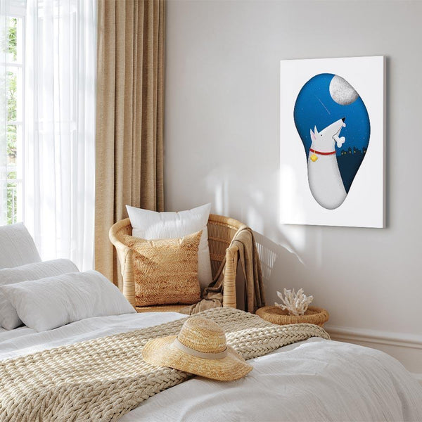 Quadro - Dog Dreams (1 Part) Vertical