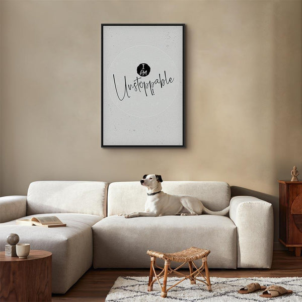 Quadro - I Am Unstoppable (1 Part) Vertical