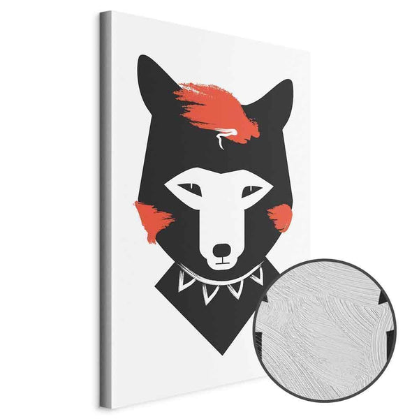 Quadro - Polite Fox (1 Part) Vertical