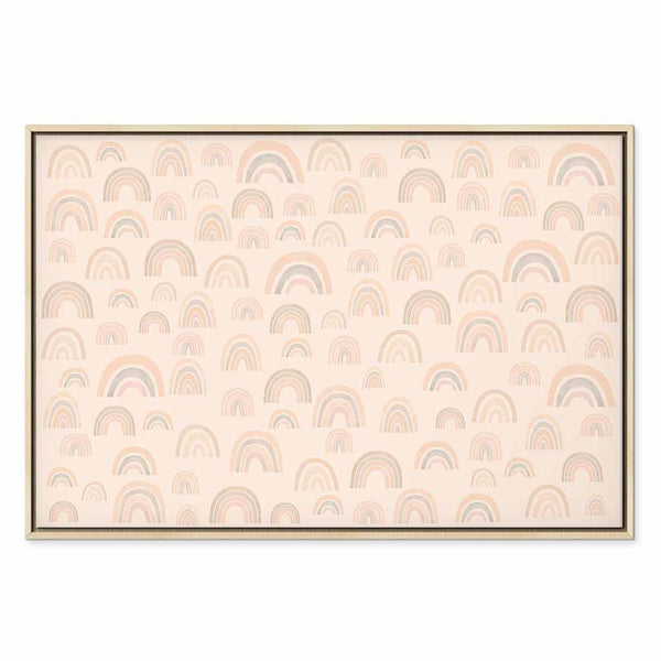 Quadro - August Sky - Various Sizes of Rainbows in Calm Colors