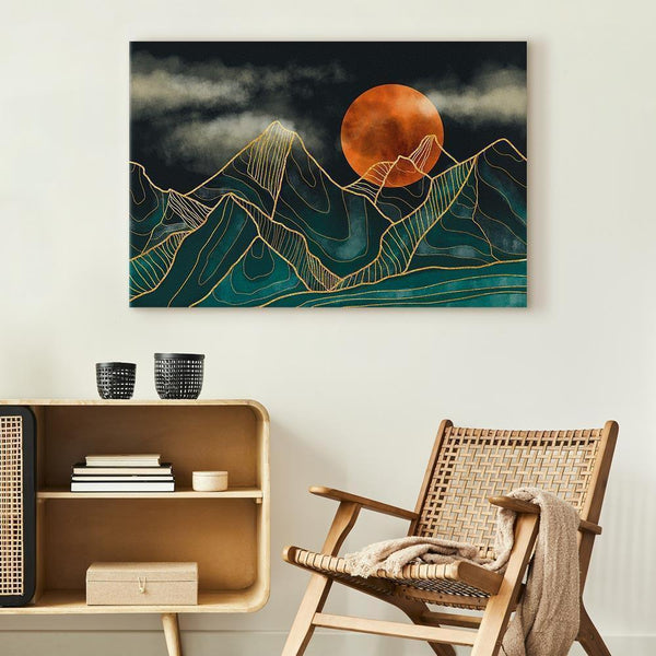 Quadro - Mountain Calm (1 Part) Wide