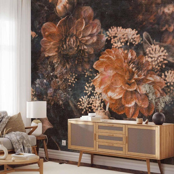 Carta da parati - Retro Flowers - Third Variant