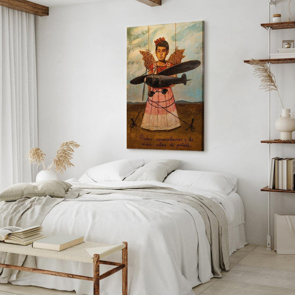 Quadro - Frida Kahlo – They Asked for Planes and Got Straw Wings