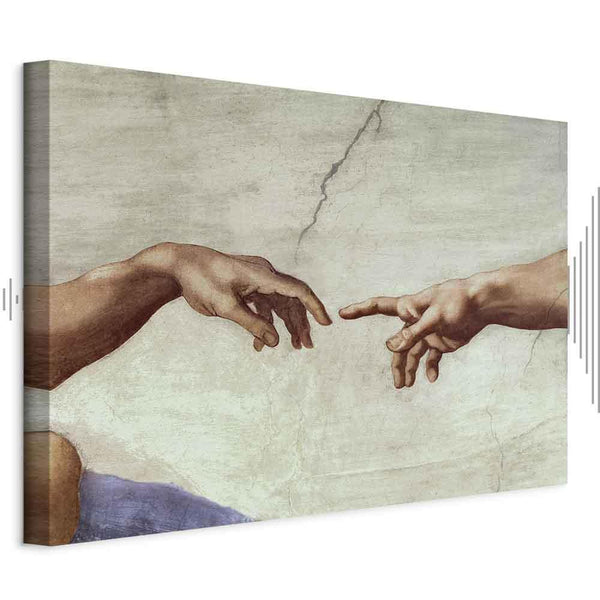 Quadro - Michelangelo – The Creation of Adam (hands)