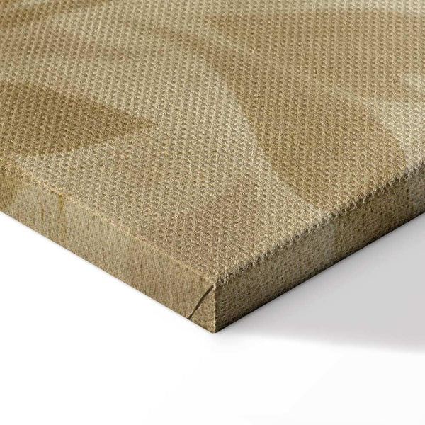 Quadro - Botanical Motif with Leaves and Vines in Sand Colors