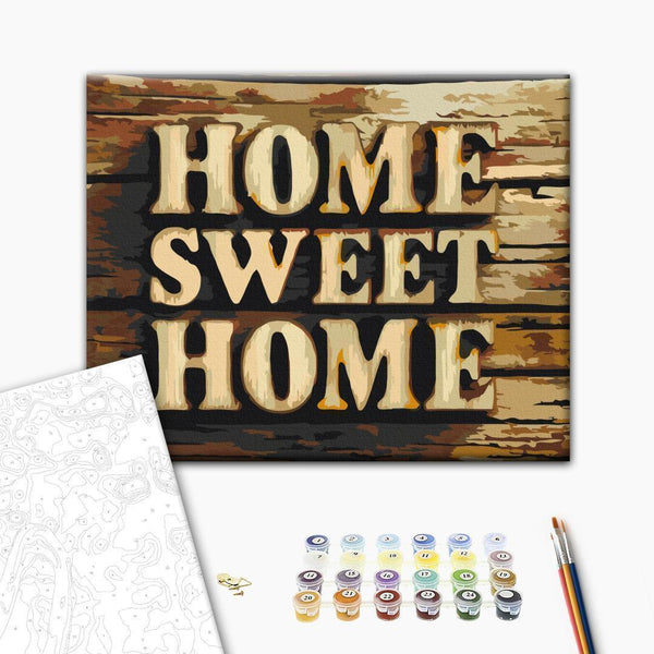 Quadro fai da te - Wooden Home