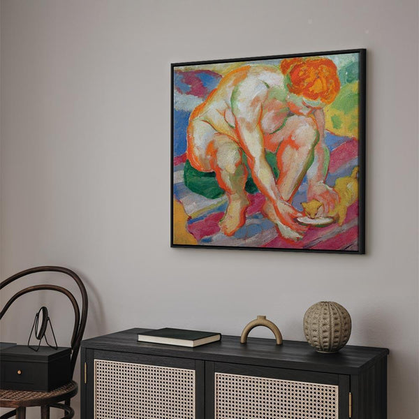 Quadro - Franz Marc – Nude with cat