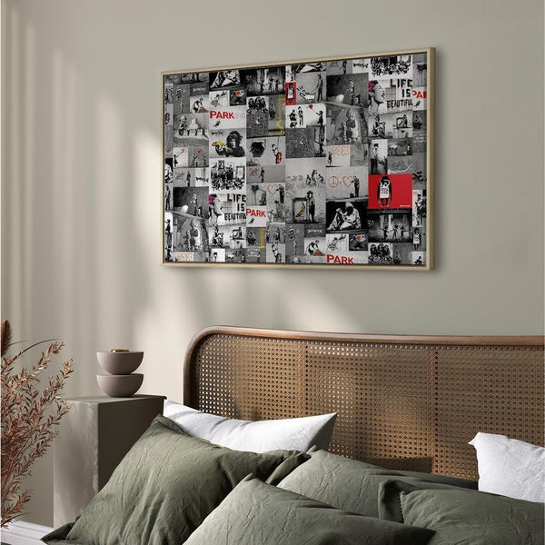 Quadro - Street Art: Banksy