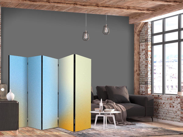 Paravento - Energetic Gradient - Gradient Composition in Vibrant Colors