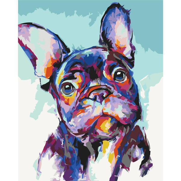 Quadro fai da te - Bulldog Portrait