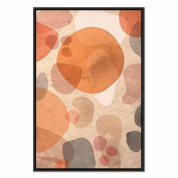 Quadro - Amber Kaleidoscope (1 Part) Vertical