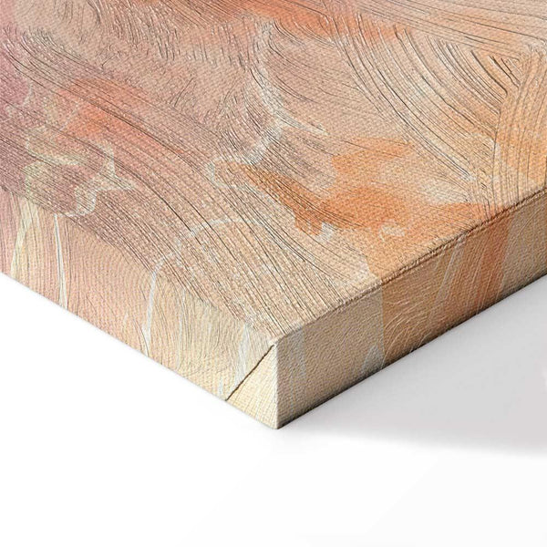 Quadro - Fiery Colors - Dynamic Shapes in Colors of Fire and Pink