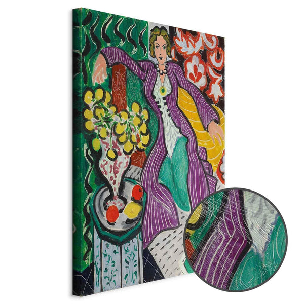 Quadro - Henri Matisse – Woman in a Purple Coat