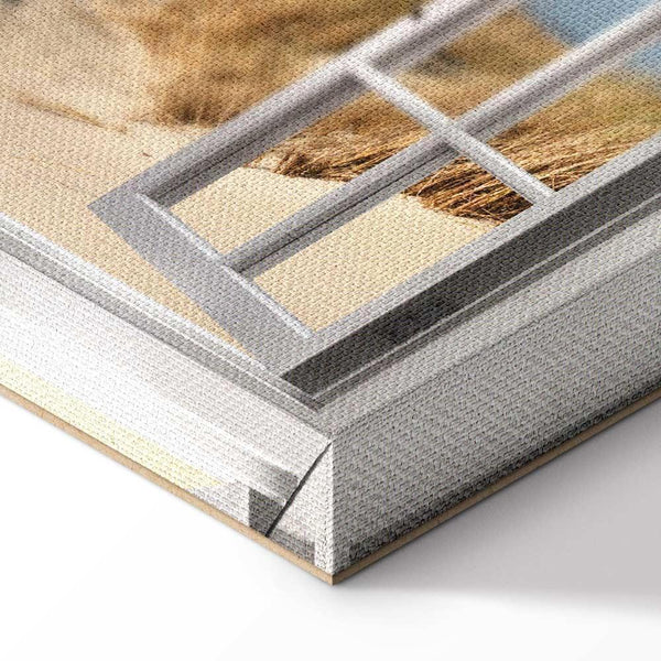 Quadro - Window: View of the Beach