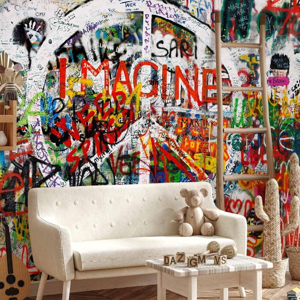 Carta da parati - Hippie Graffiti