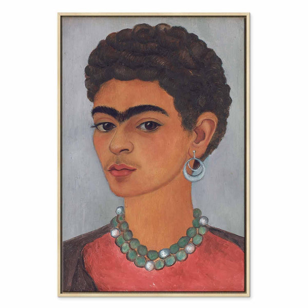 Quadro - Frida Kahlo – Self-Portrait with Curly Hair