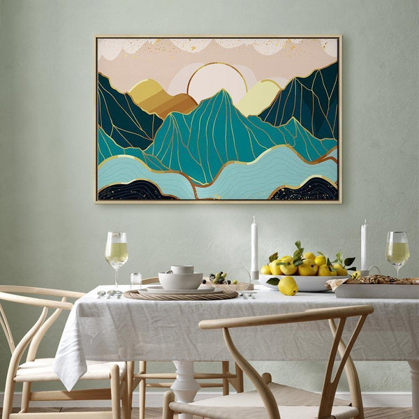 Quadro - Green Pastures (1 Part) Wide