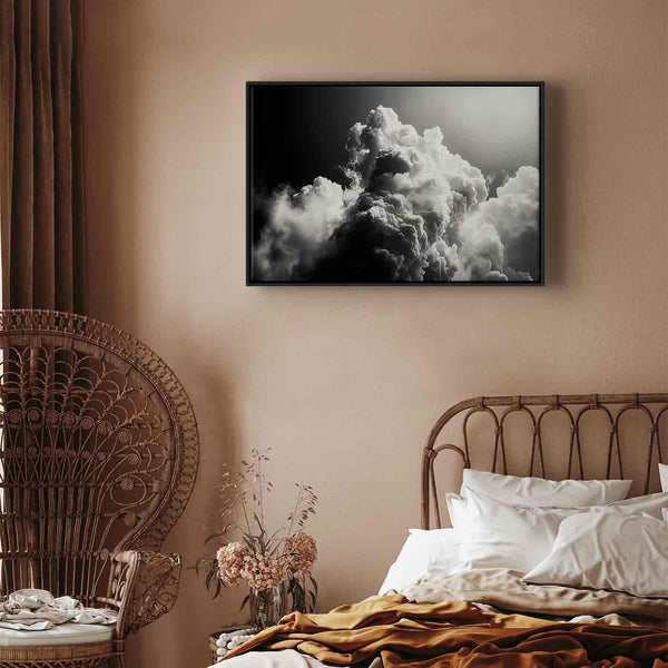 Quadro - Clouds Like from Dreams: Let the Sun Illuminate Your Day – A Visual Feast