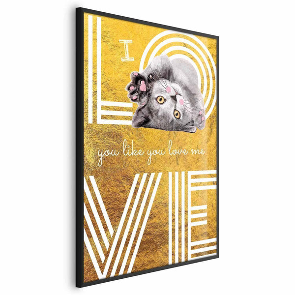 Poster - I Love You Like You Love Me