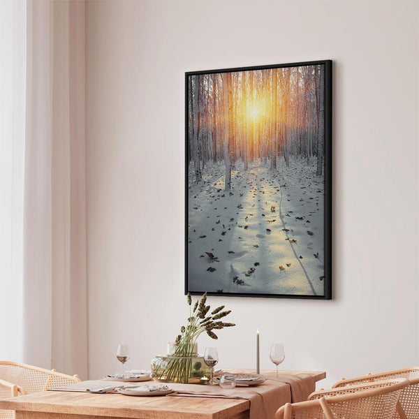 Quadro - Winter Afternoon (1 Part) Vertical