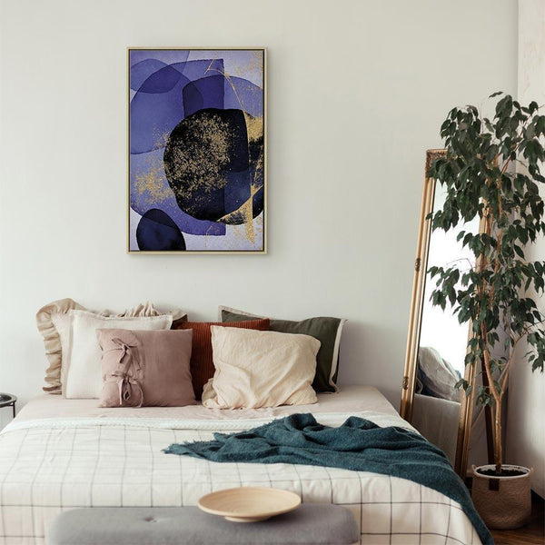 Quadro - Purple Kaleidoscope (1 Part) Vertical