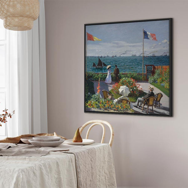 Quadro - Claude Monet – Terrace at Sainte-Adresse