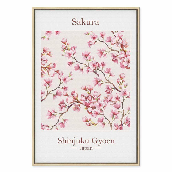 Quadro - Sakura (1 Part) Vertical