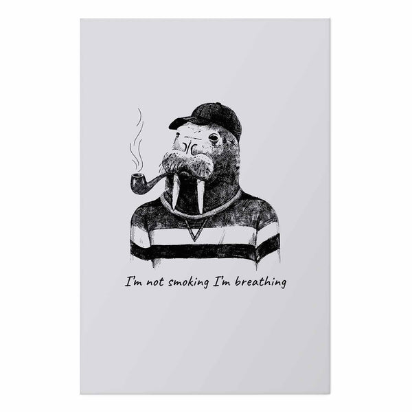 Poster - I'm Not Smoking I'm Breathing