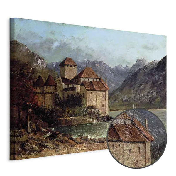 Quadro - Gustave Courbet -Chillon Castle