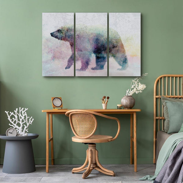 Quadro - Lonely Bear (3 Parts)