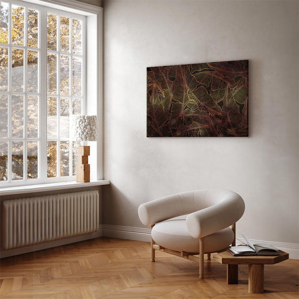 Quadro - Dance of Golden Leaves (1 Part) Wide