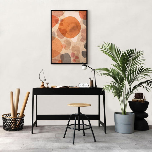 Quadro - Amber Kaleidoscope (1 Part) Vertical