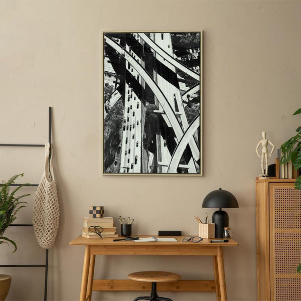 Quadro - City Geometry (1 Part) Vertical
