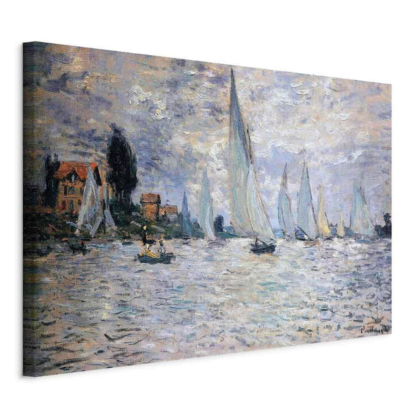 Quadro - Claude Monet - Sailboats, Regatta in Argenteuil