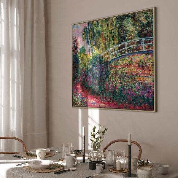 Quadro - Claude Monet – The Japanese Footbridge