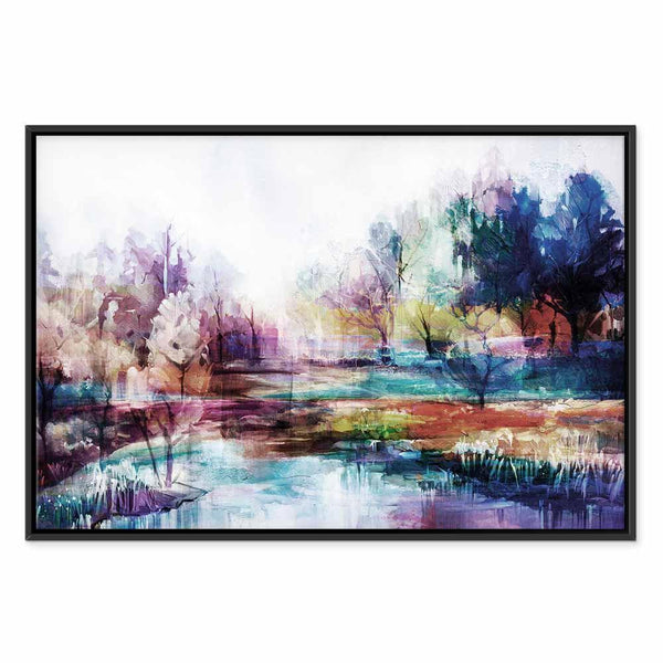 Quadro - World in Paints (1 Part) Wide