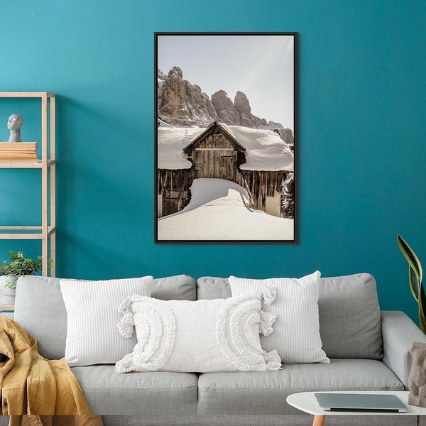 Quadro - Winter in the Dolomites (1 Part) Vertical