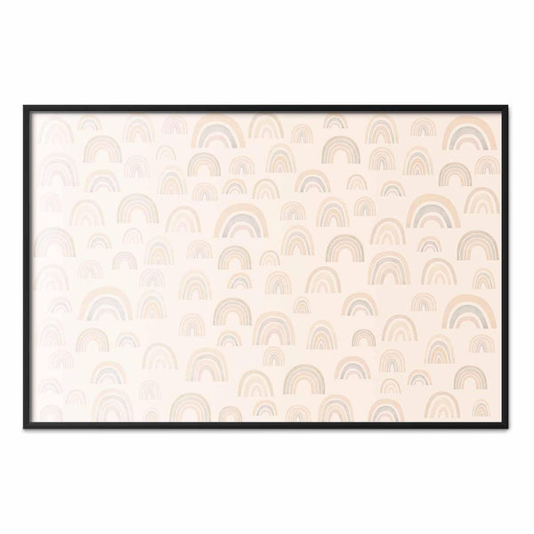 Poster - Pastel Rainbows